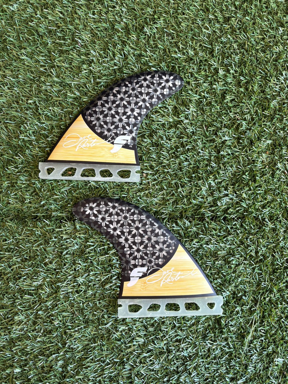 Futures Fins Quad Set - Floral Yellow
