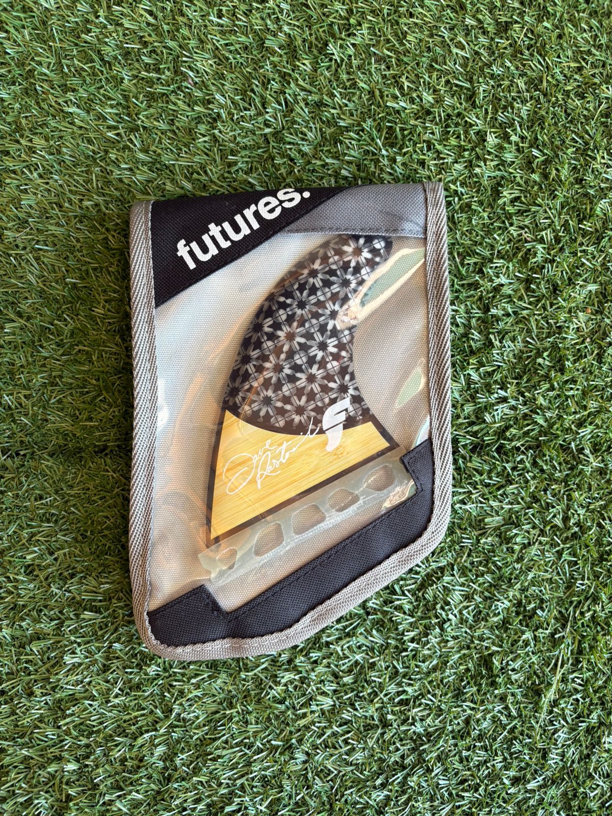 Futures Fins Quad Set - Floral Yellow