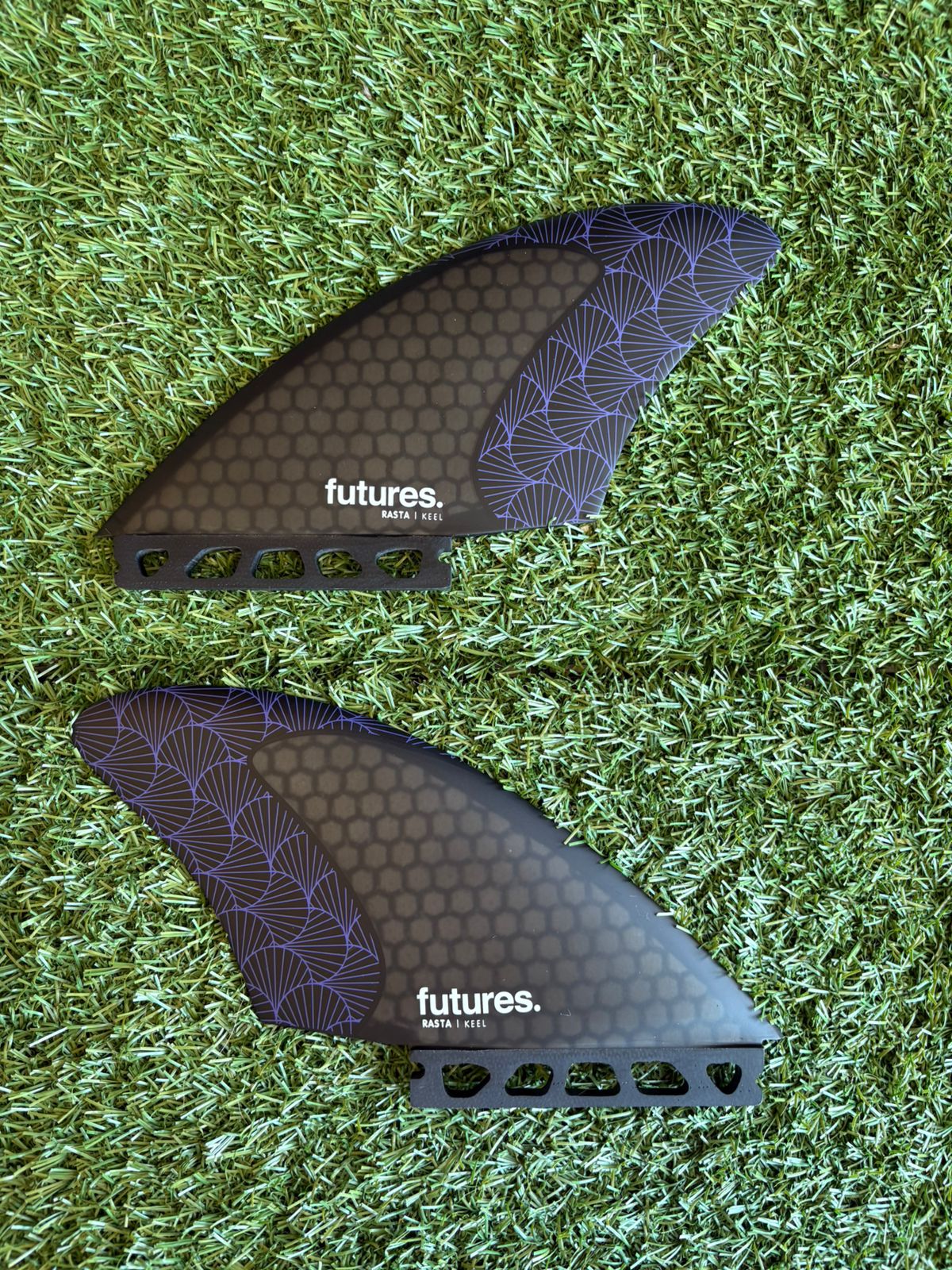 Futures Fins Twin Fin Set - Morada