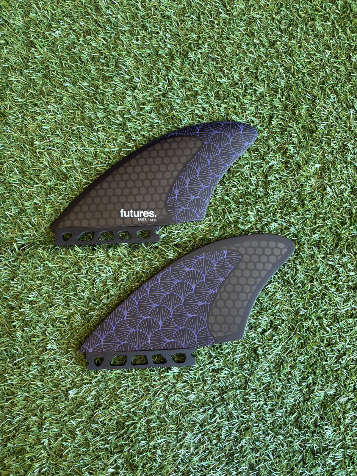 Futures Fins Twin Fin Set - Morada