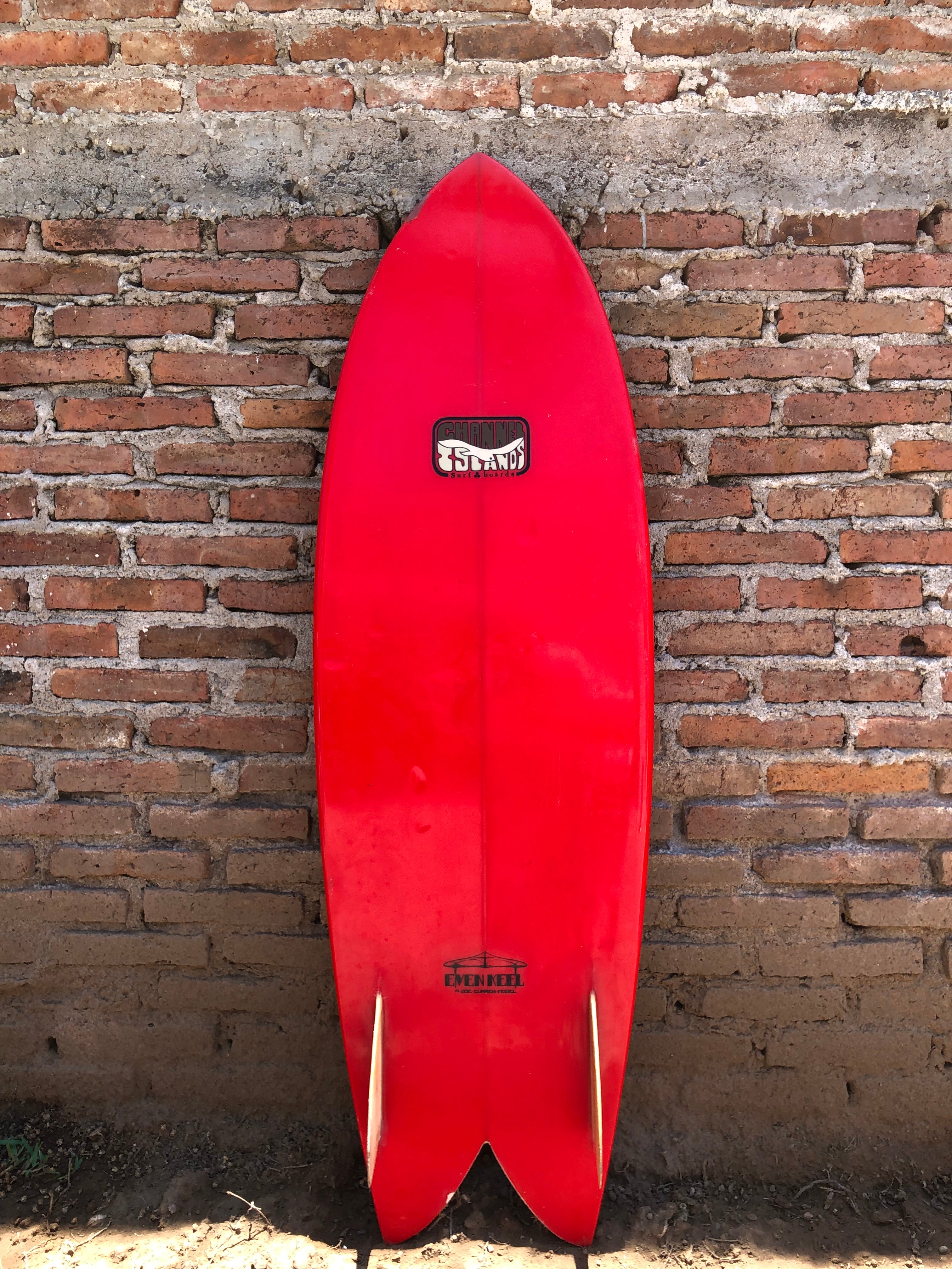 5´8' CHANNEL ISLANDS x EVEN KEEL
